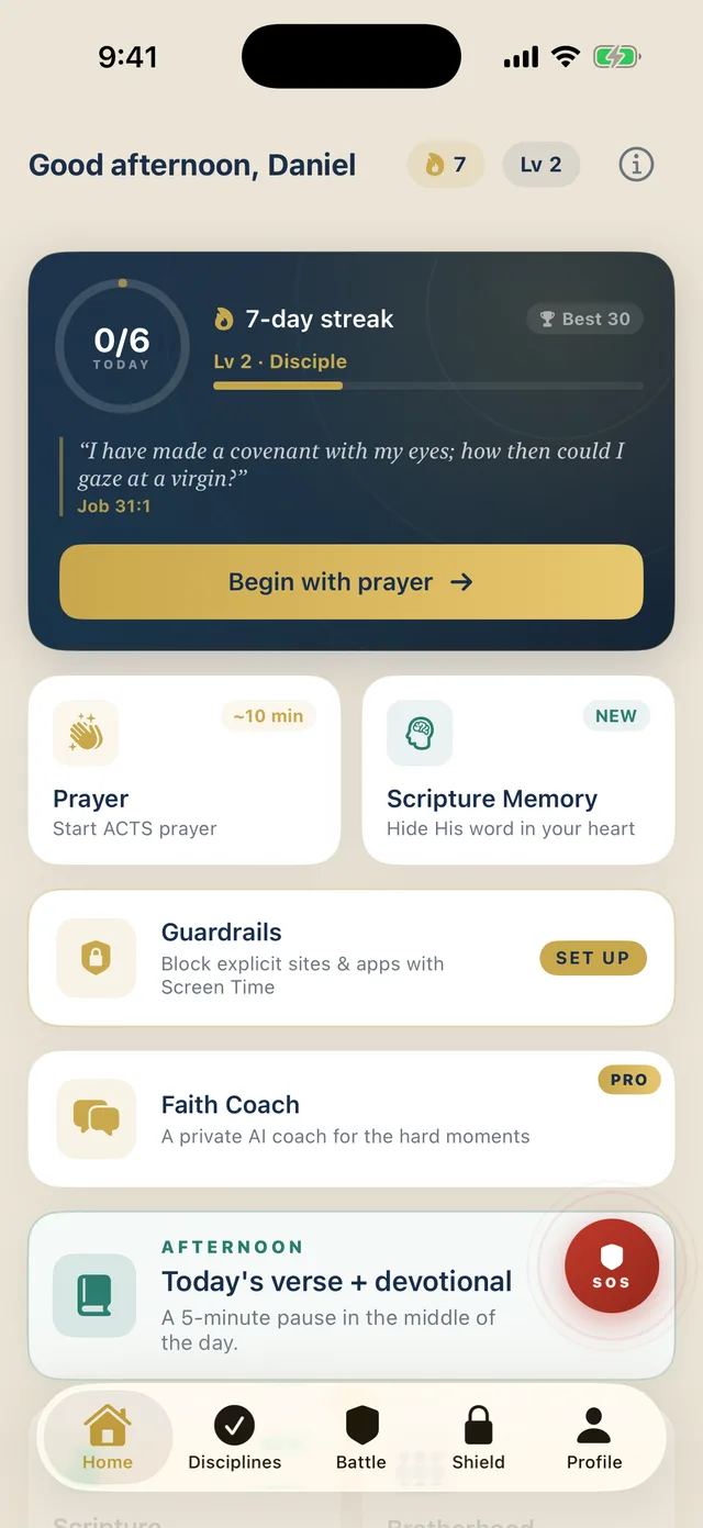 A home built for daily devotion